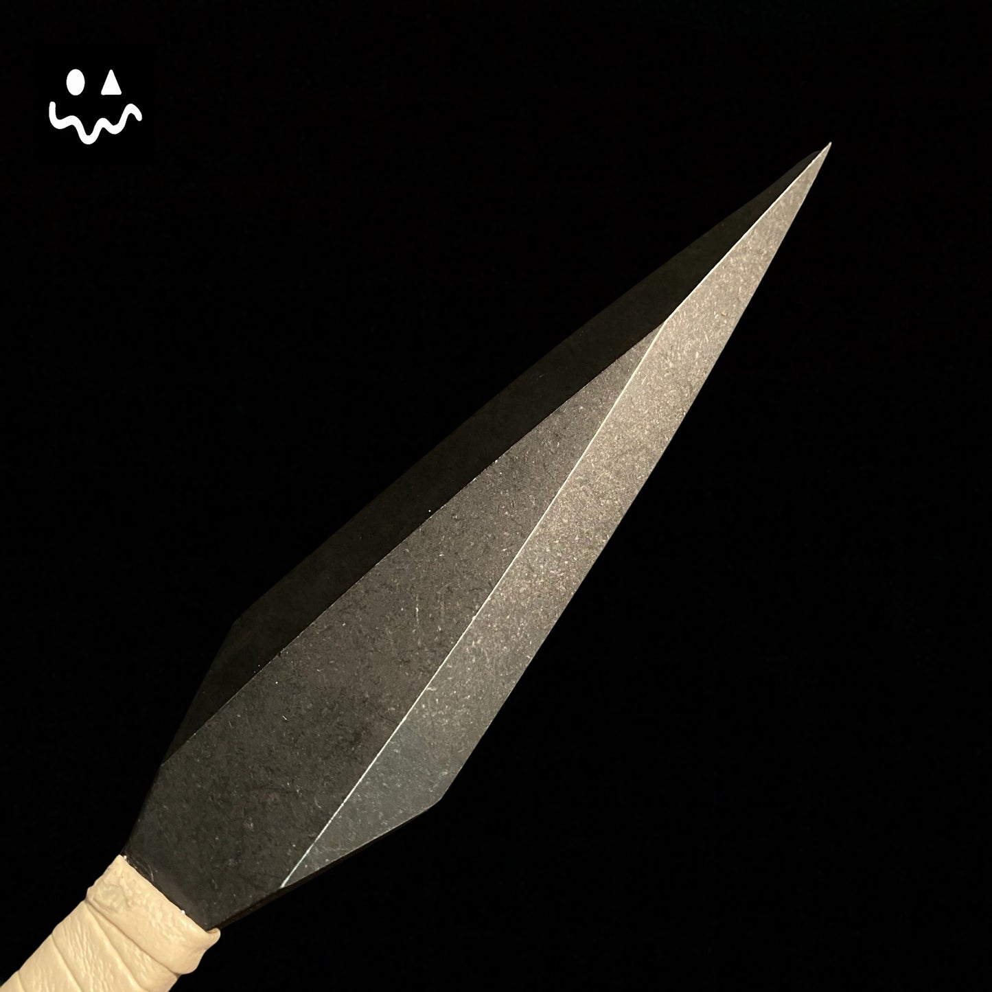 25CM/9.9" Dark Thorn CR12MOV Steel Outdoor Tool Kunai