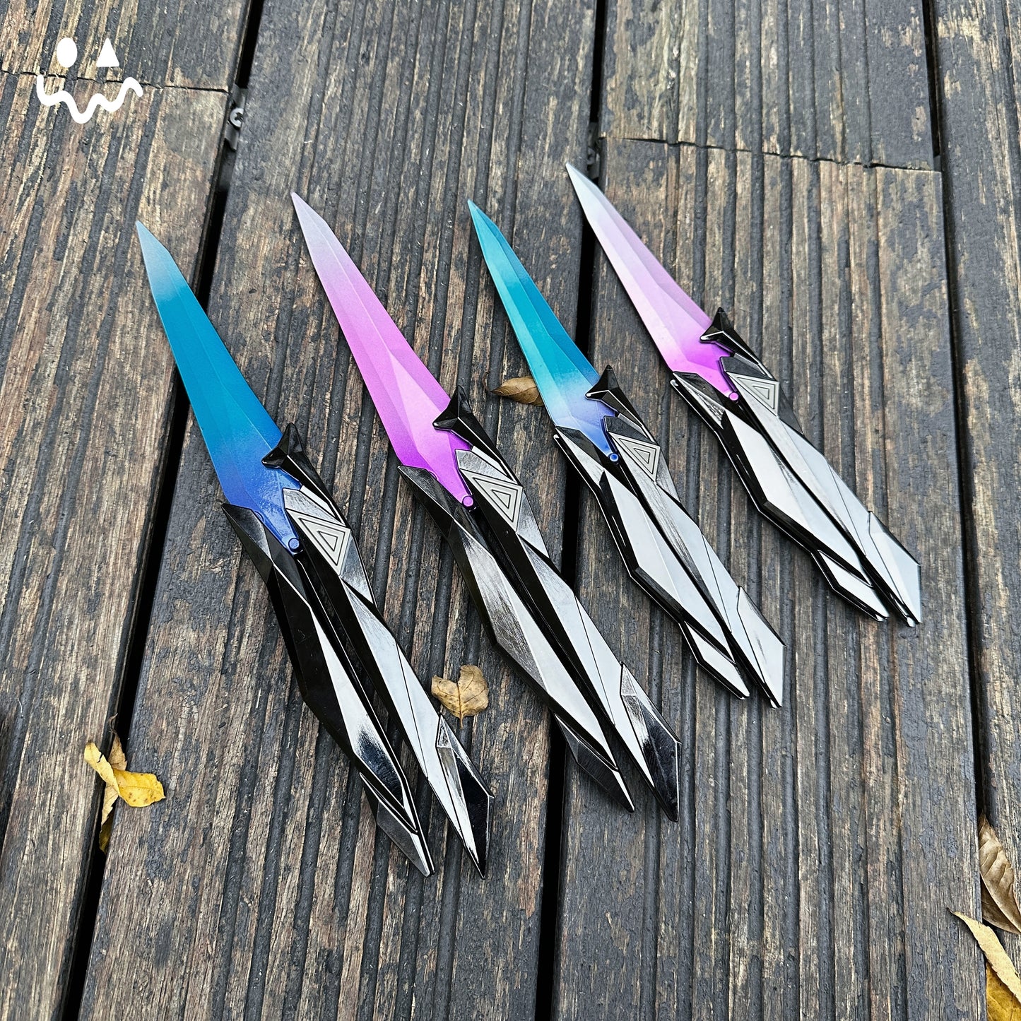 27CM/10.6" High-quality Singularity 2.0 Butterfly Knife Metal Replica