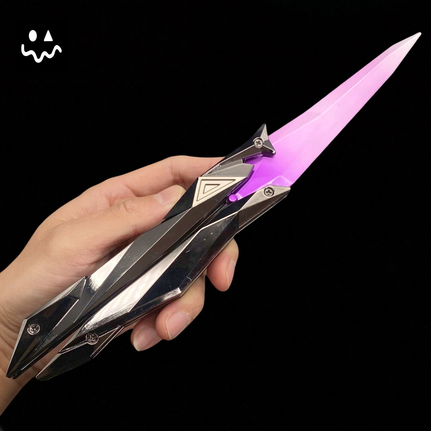 27CM/10.6" High-quality Singularity 2.0 Butterfly Knife Metal Replica