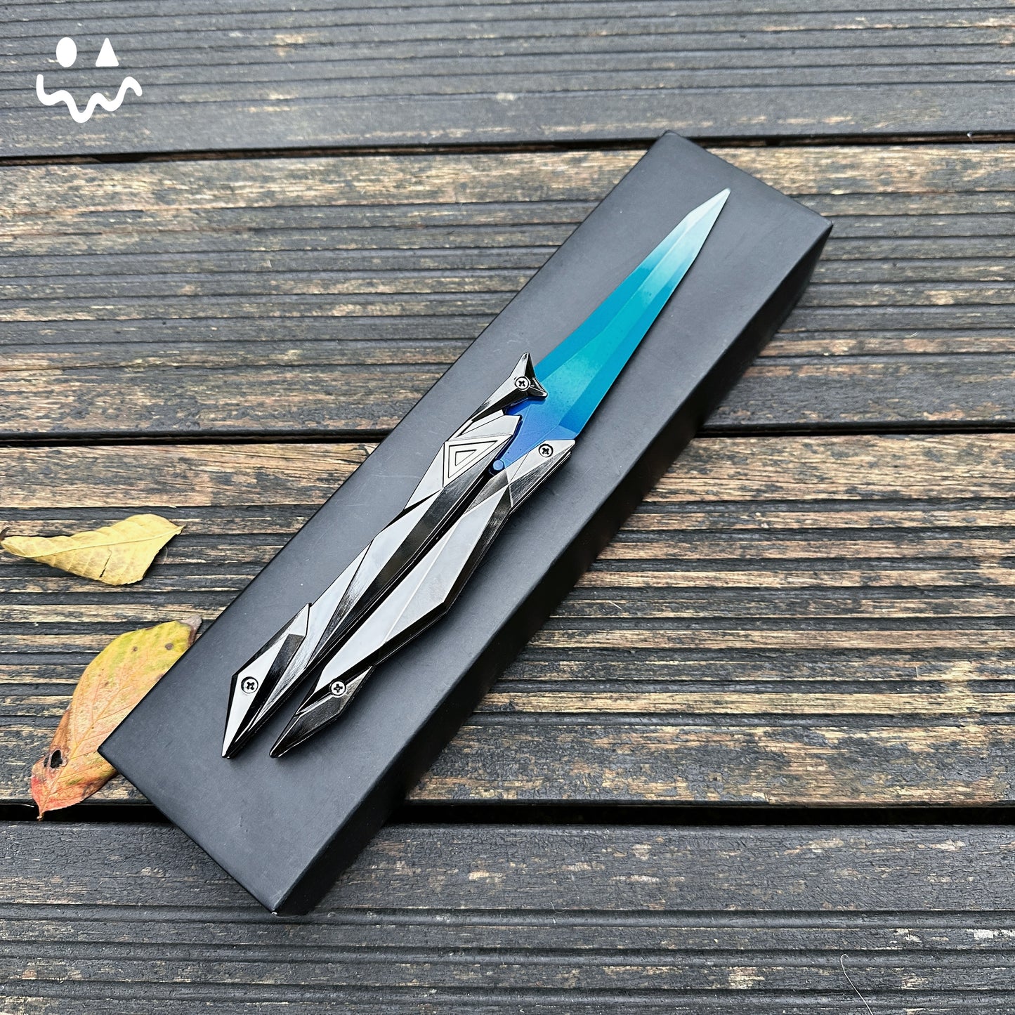 27CM/10.6" High-quality Singularity 2.0 Butterfly Knife Metal Replica