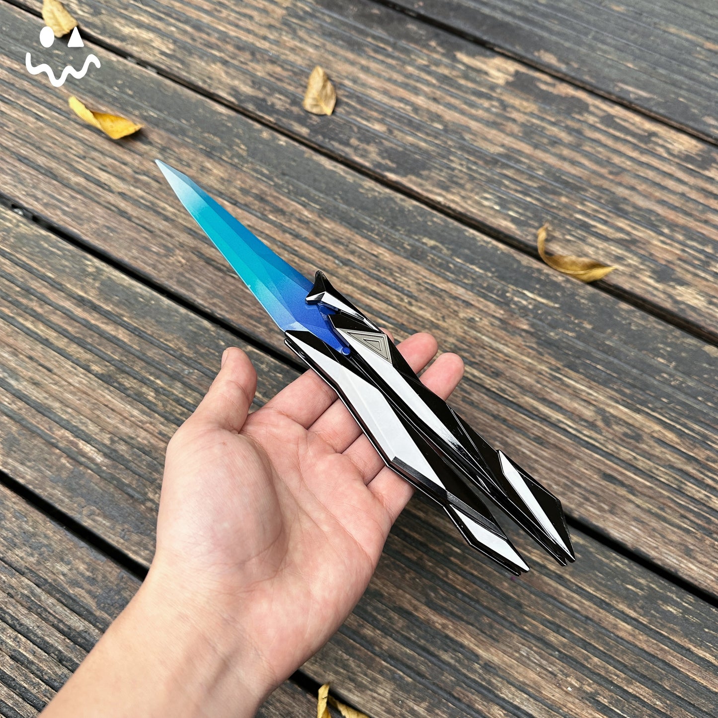 27CM/10.6" High-quality Singularity 2.0 Butterfly Knife Metal Replica