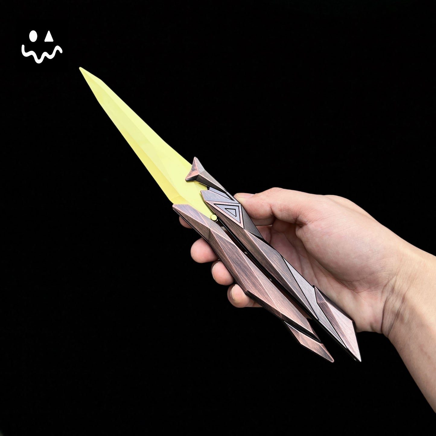27CM/10.6" High-quality Singularity 2.0 Butterfly Knife Metal Replica