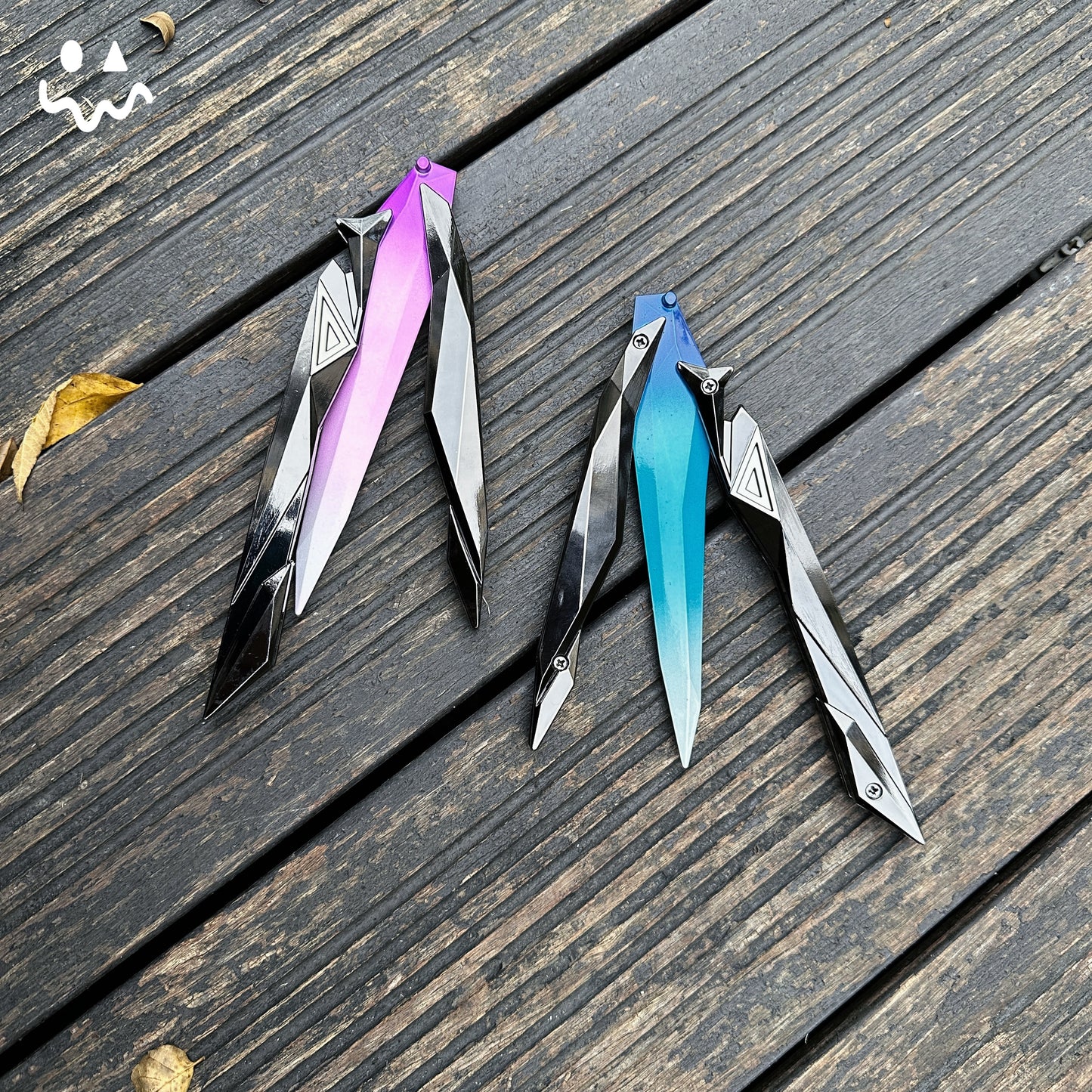 27CM/10.6" High-quality Singularity 2.0 Butterfly Knife Metal Replica