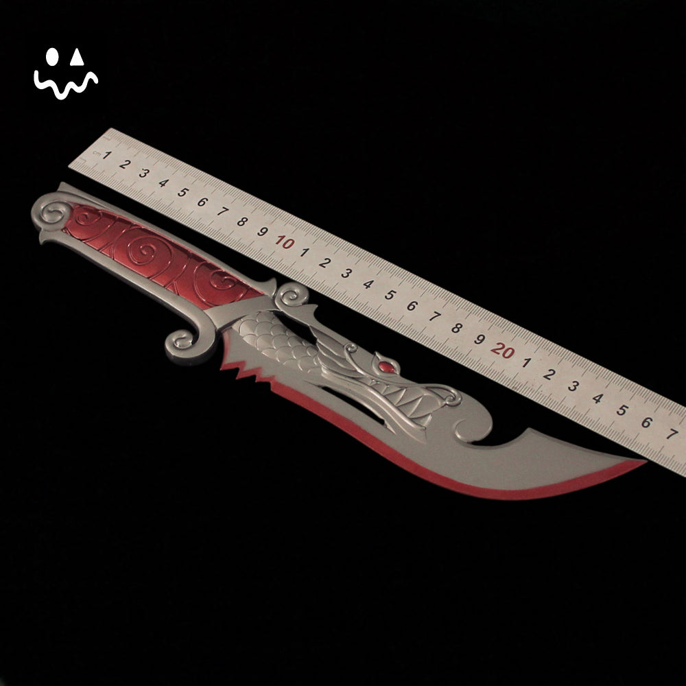 27CM/10.6" Val Red Beta Remastered Knife Metal Replica
