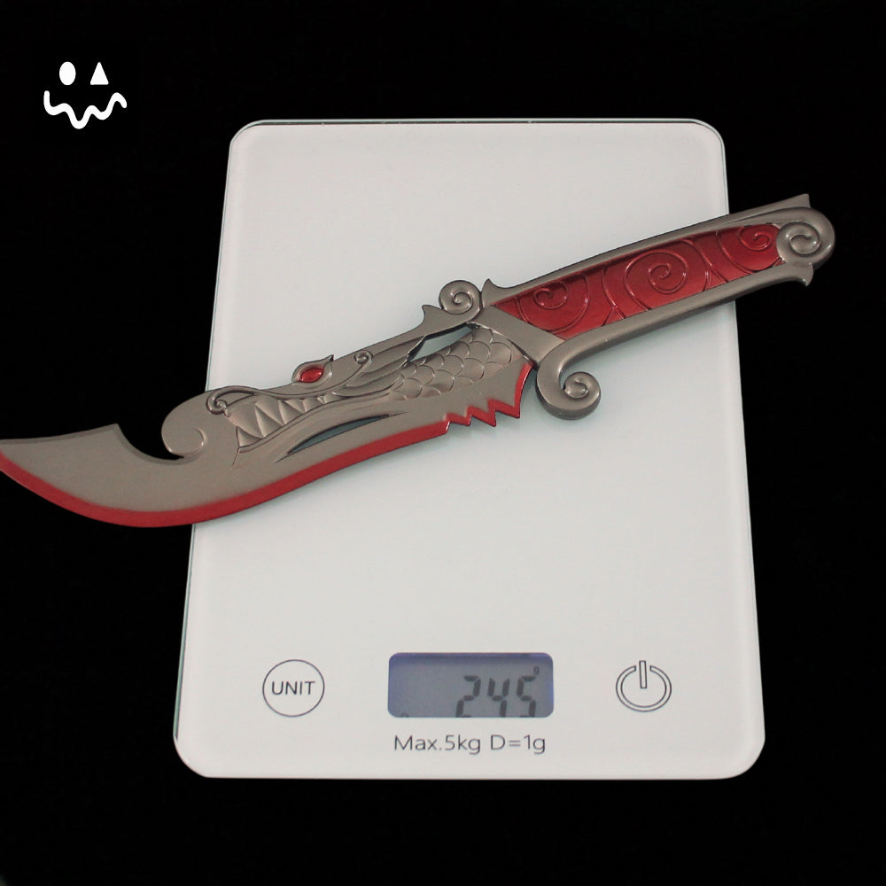 27CM/10.6" Val Red Beta Remastered Knife Metal Replica