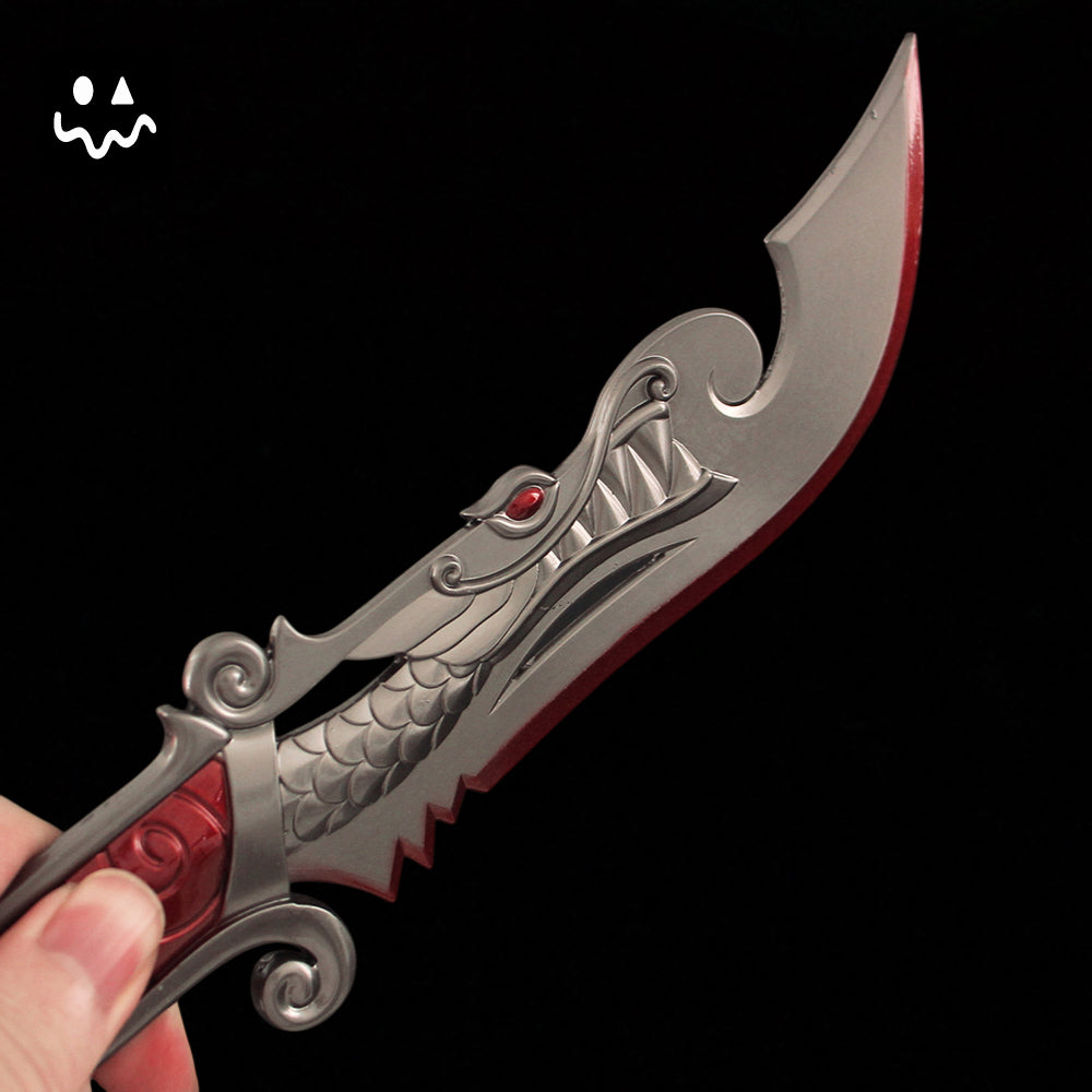 27CM/10.6" Val Red Beta Remastered Knife Metal Replica
