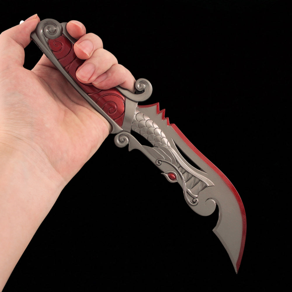 27CM/10.6" Val Red Beta Remastered Knife Metal Replica