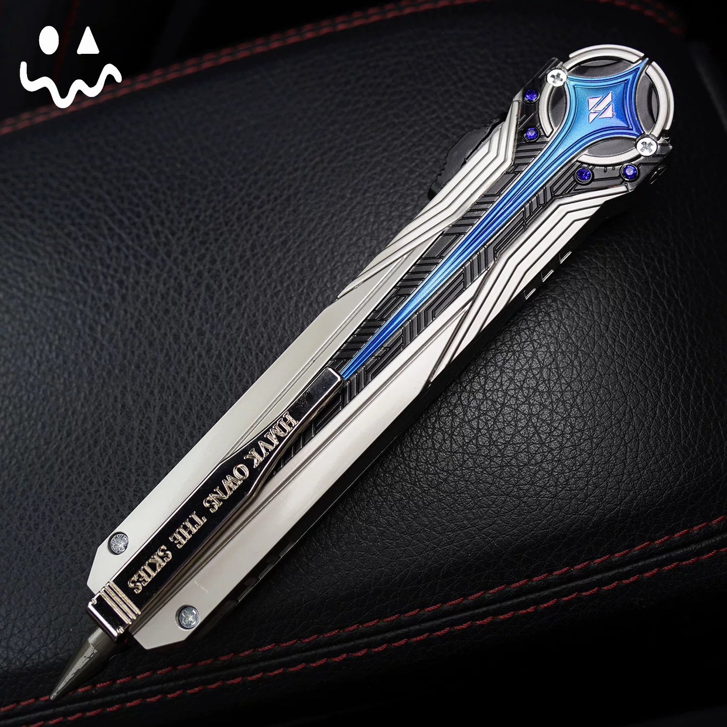 28CM/11" DF Polaris Knife Scalable Blunt Blade Metal Replica