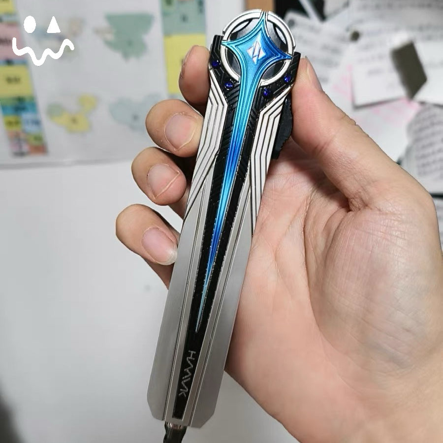 28CM/11" DF Polaris Knife Scalable Blunt Blade Metal Replica