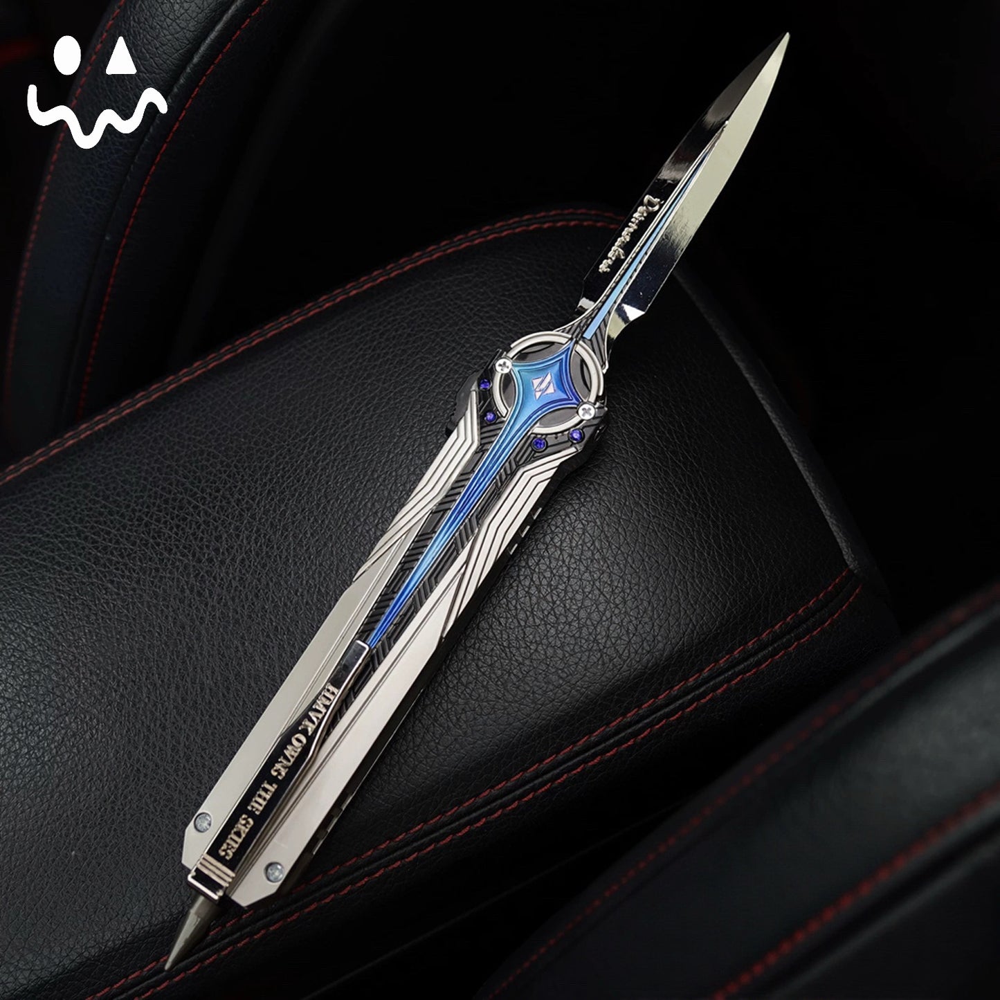 28CM/11" DF Polaris Knife Scalable Blunt Blade Metal Replica