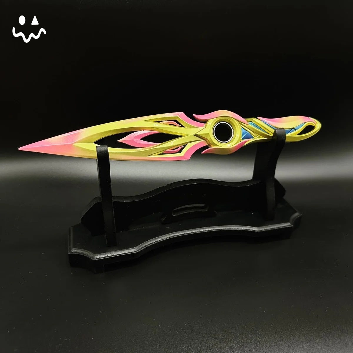 28CM/11" Metal Mystbloom Kunai Game Prop