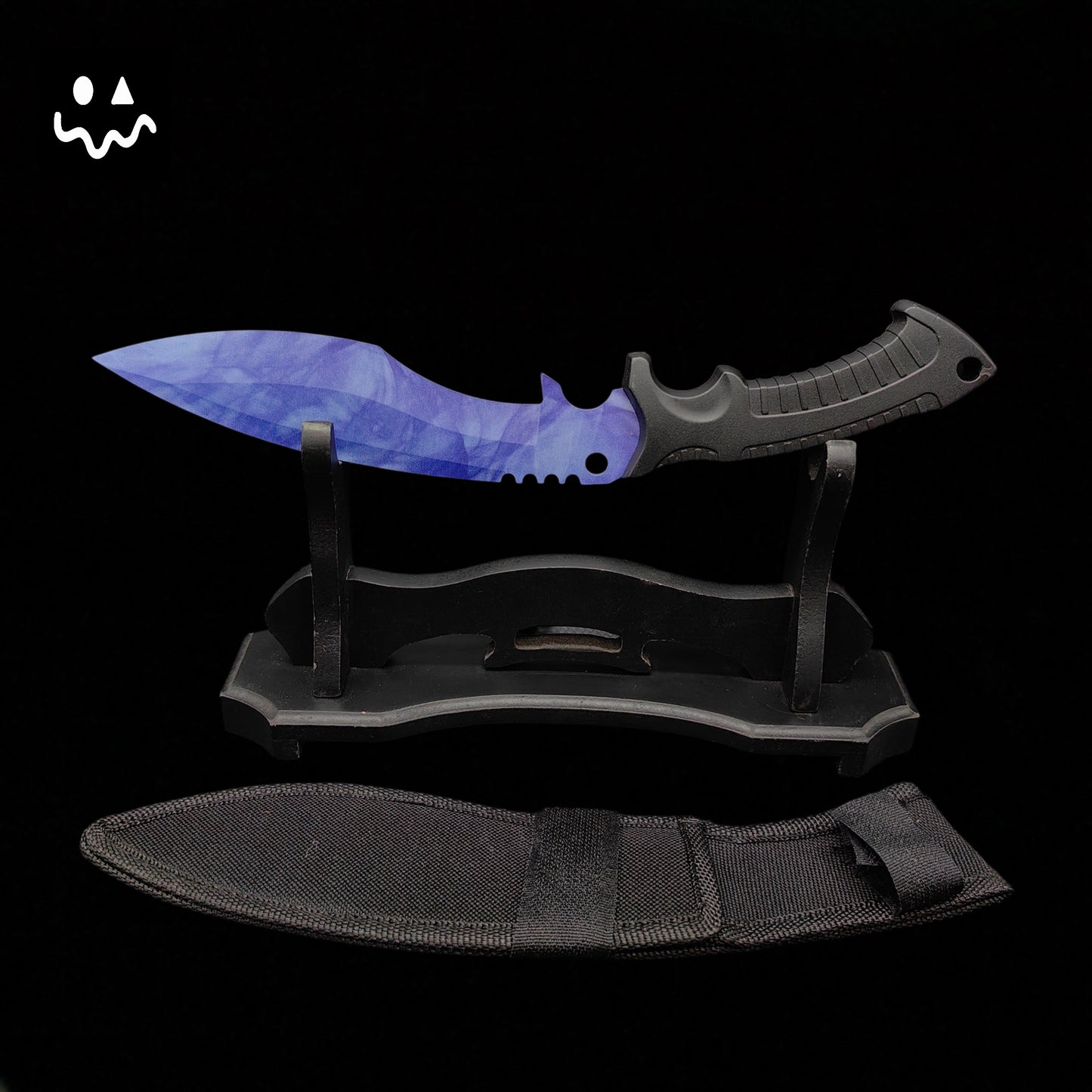 28cm/11'' GO Game Blunt Blades Kukri Knife Props