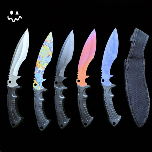 28cm/11'' GO Game Blunt Blades Kukri Knife Props