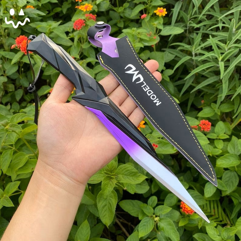 Metal Singularity Butterfly Trainer & Knife 2 In 1 Pack