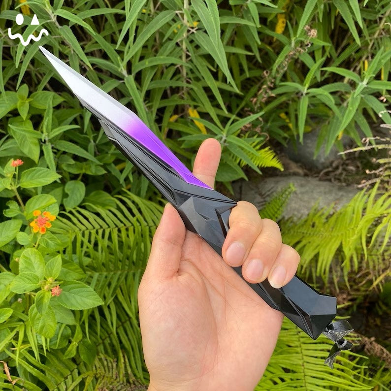 29CM Metal Singularity Knife Game Weapon Replica