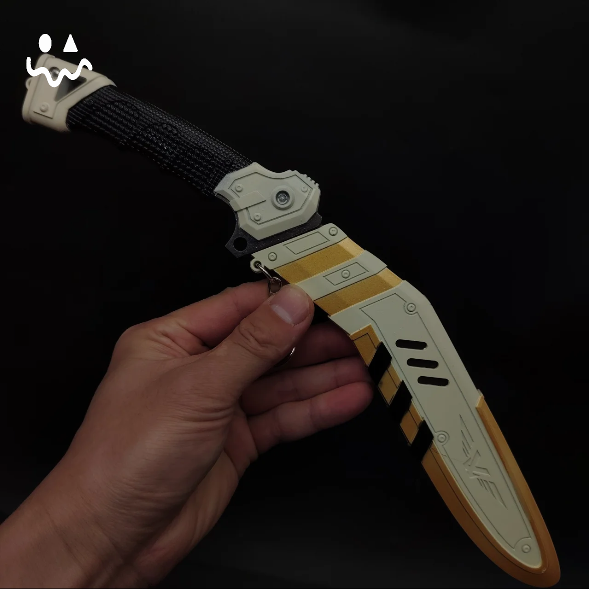 30CM/11.8" Bangalore Heirloom Pilot Knife Metal Replica