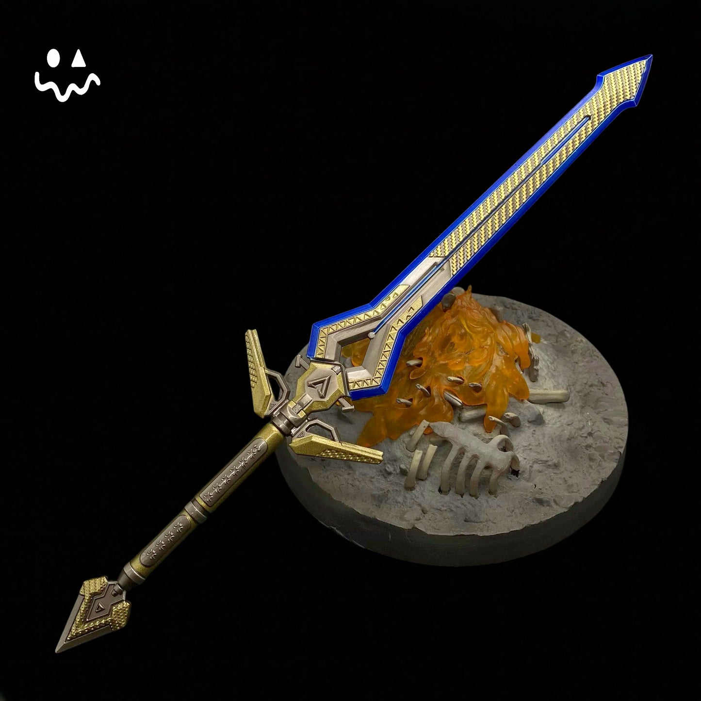 30CM/11.8" Base Abilitry Sword Metal Replica