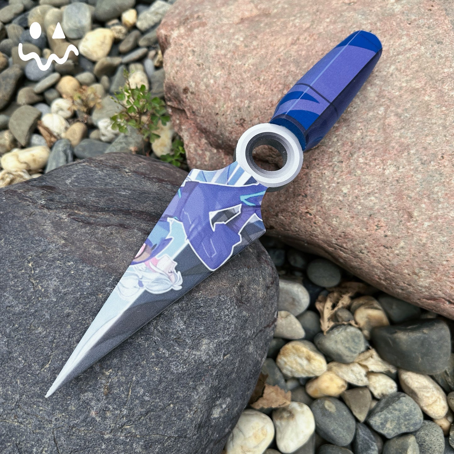 30CM/11.8" Go Volume No 1 Knife Jett Kunai Life Size Wood Replica