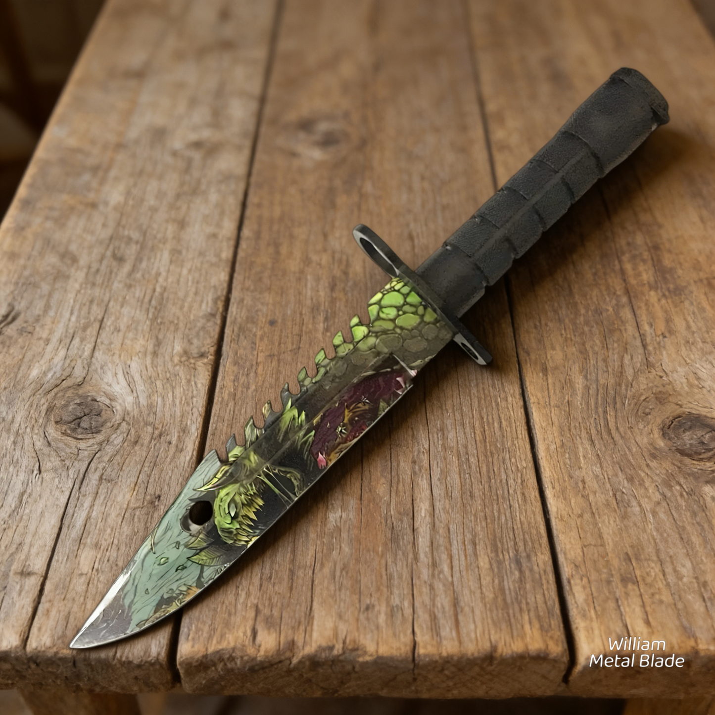 32cm/12.6'' Steel M9 Dagger Sharp Game Props 10 In 1 Pack
