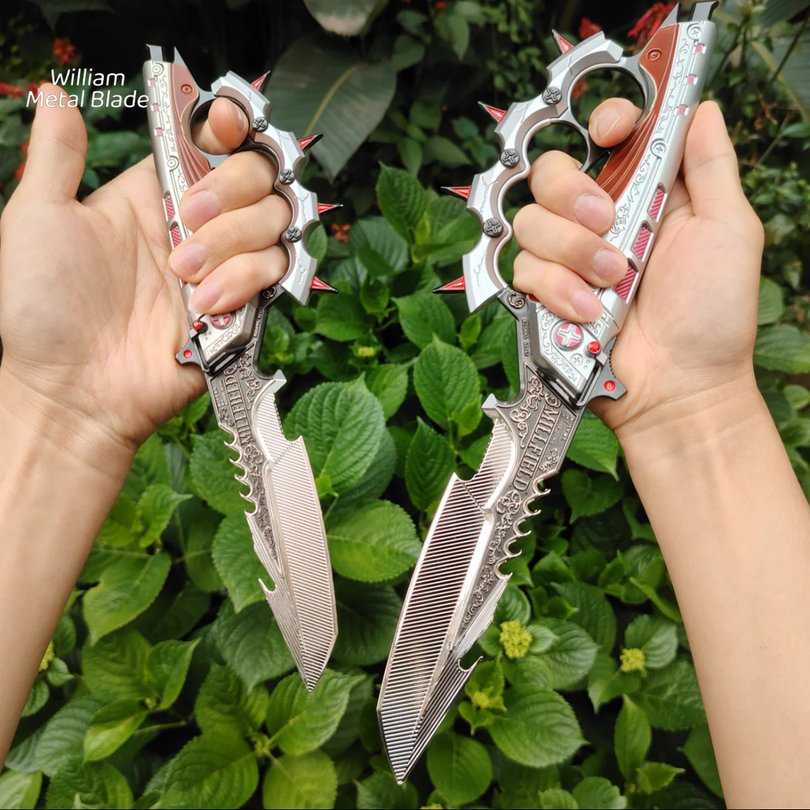 33CM/12.9" Delta Force Creed Knife Metal Blunt Replica