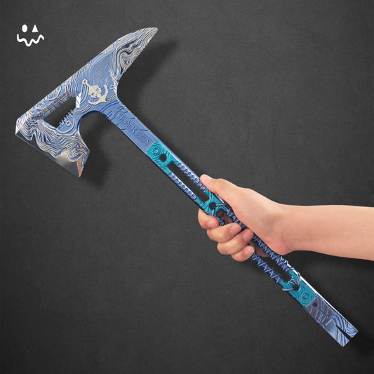 45CM/17.7" Delta Force Black Sea Tactical Axe Metal Replica