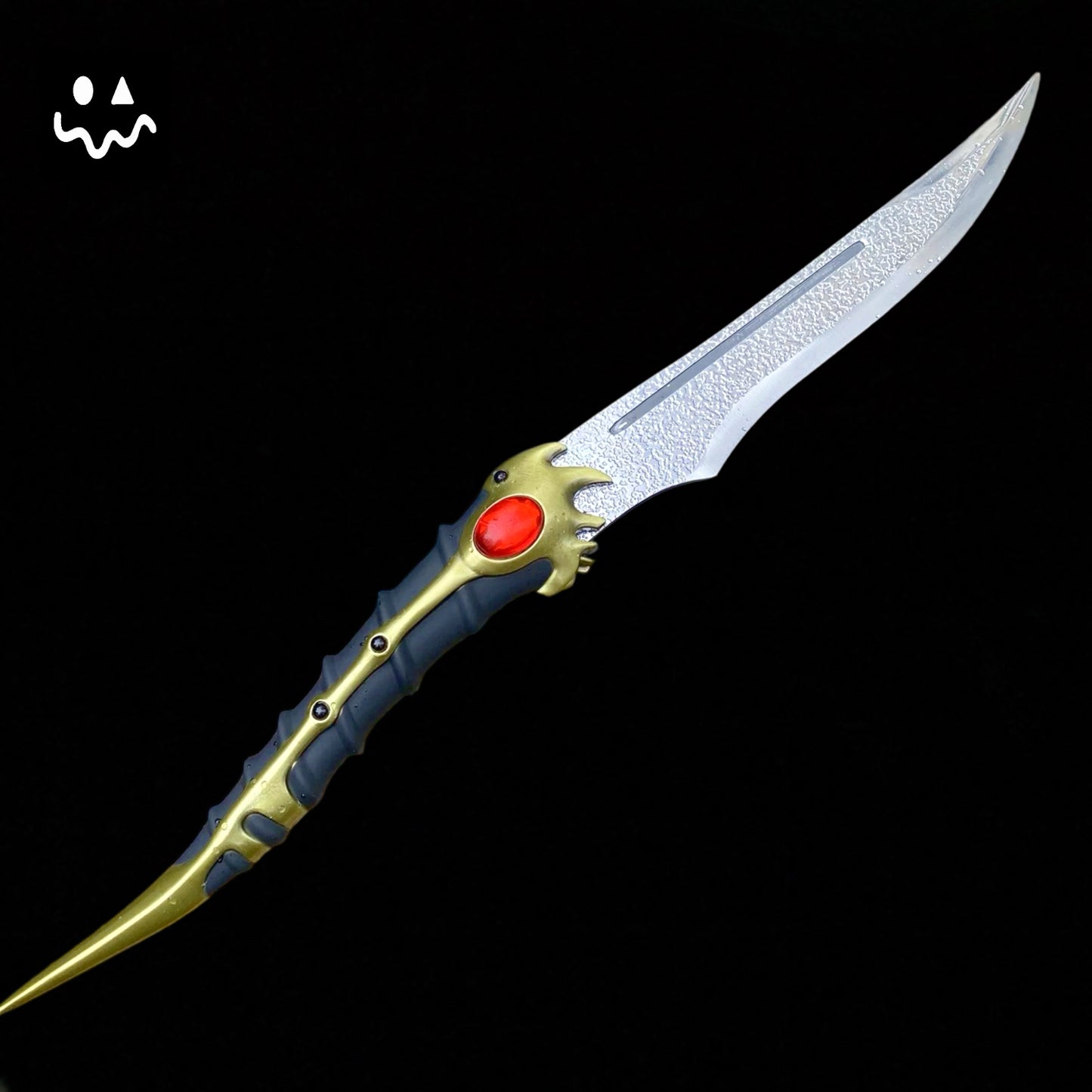 48CM/18.8" Arya Stark Valyrian Steel Dagger Catspaw Dagger Alloy Blunt Blade 1:1 Replica
