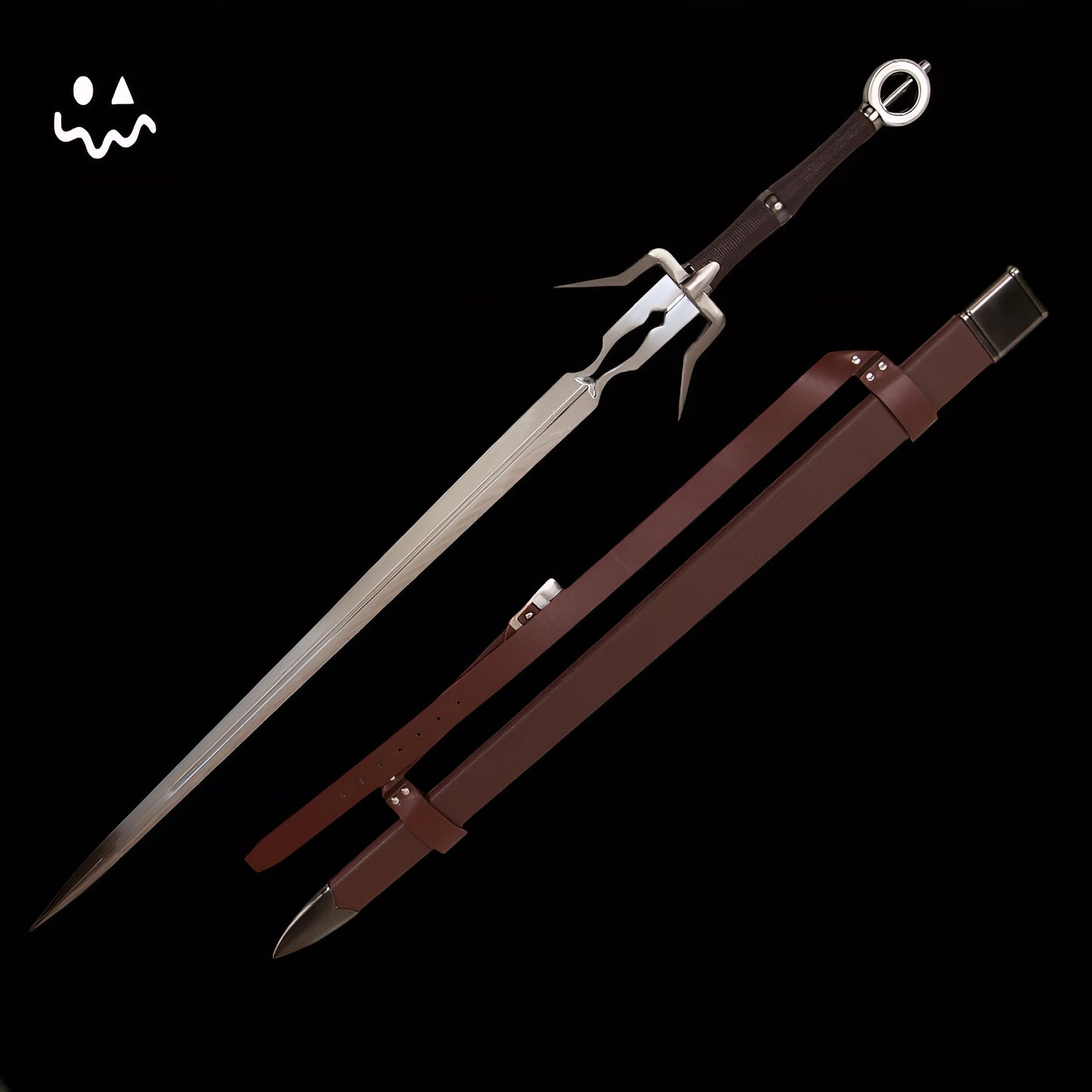 49.2" Ciri's Silver Sword Metal Replica Cosplay Prop