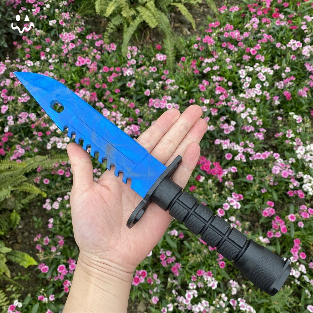 6.1oz Solid Resin Rare Skin M9 Dagger