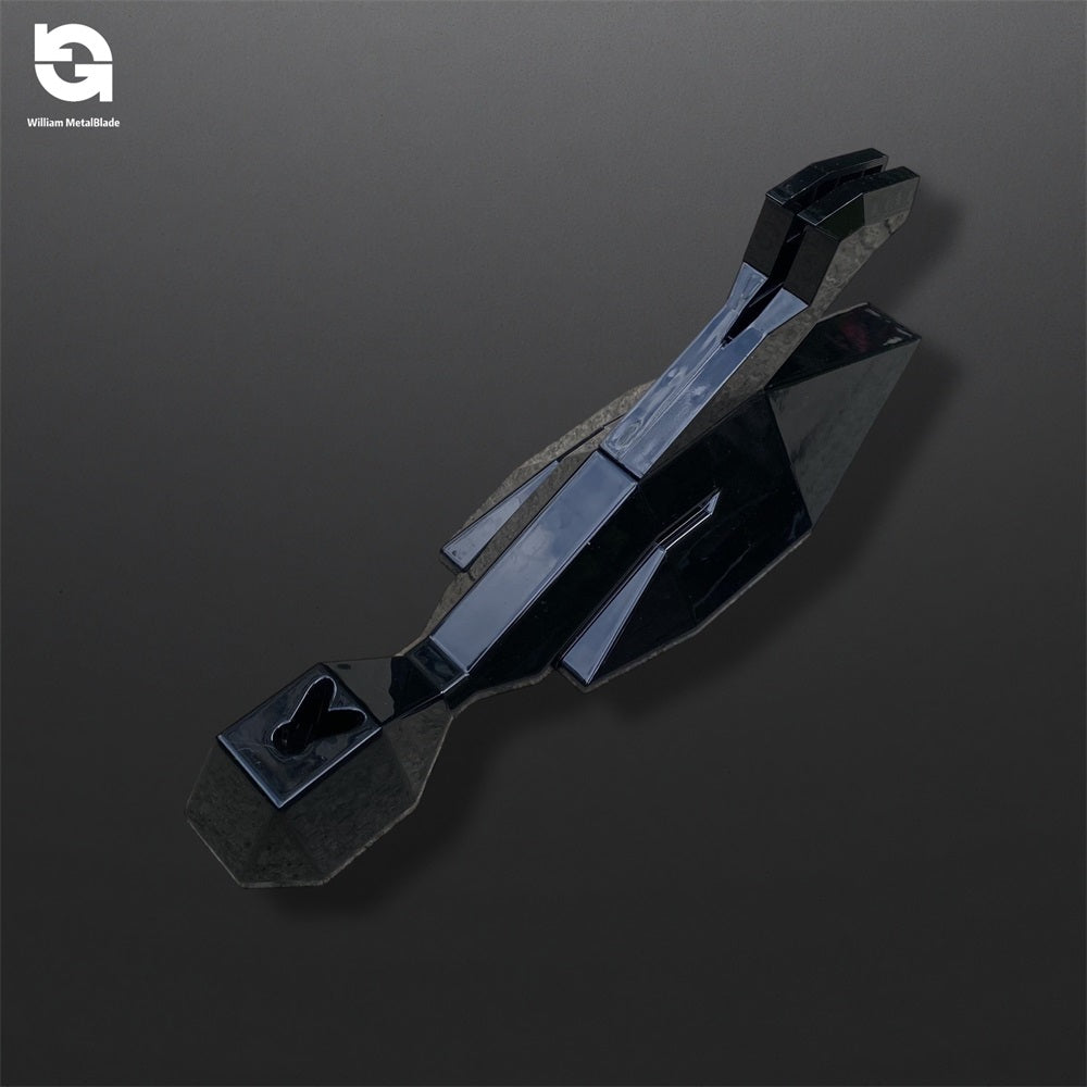 93CM/36.6" 1:1 Alita Sword Damascus Steel Blade Hot Copsplay Prop Replica