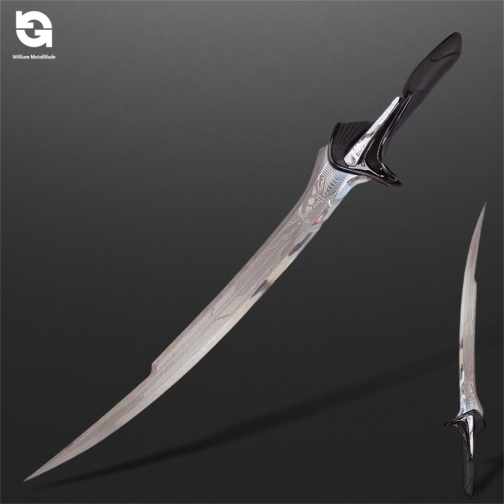 93CM/36.6" 1:1 Alita Sword Damascus Steel Blade Hot Copsplay Prop Replica