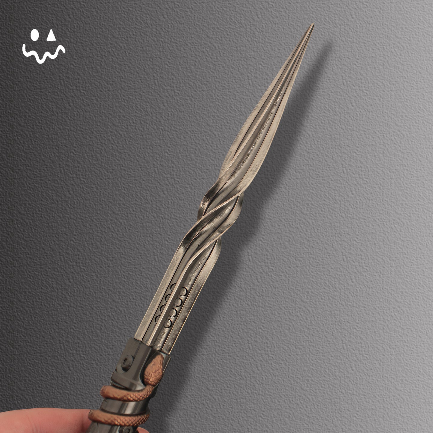 Arena Breakout Mini Serrated Armor-Piercing Dagger Metal Replica