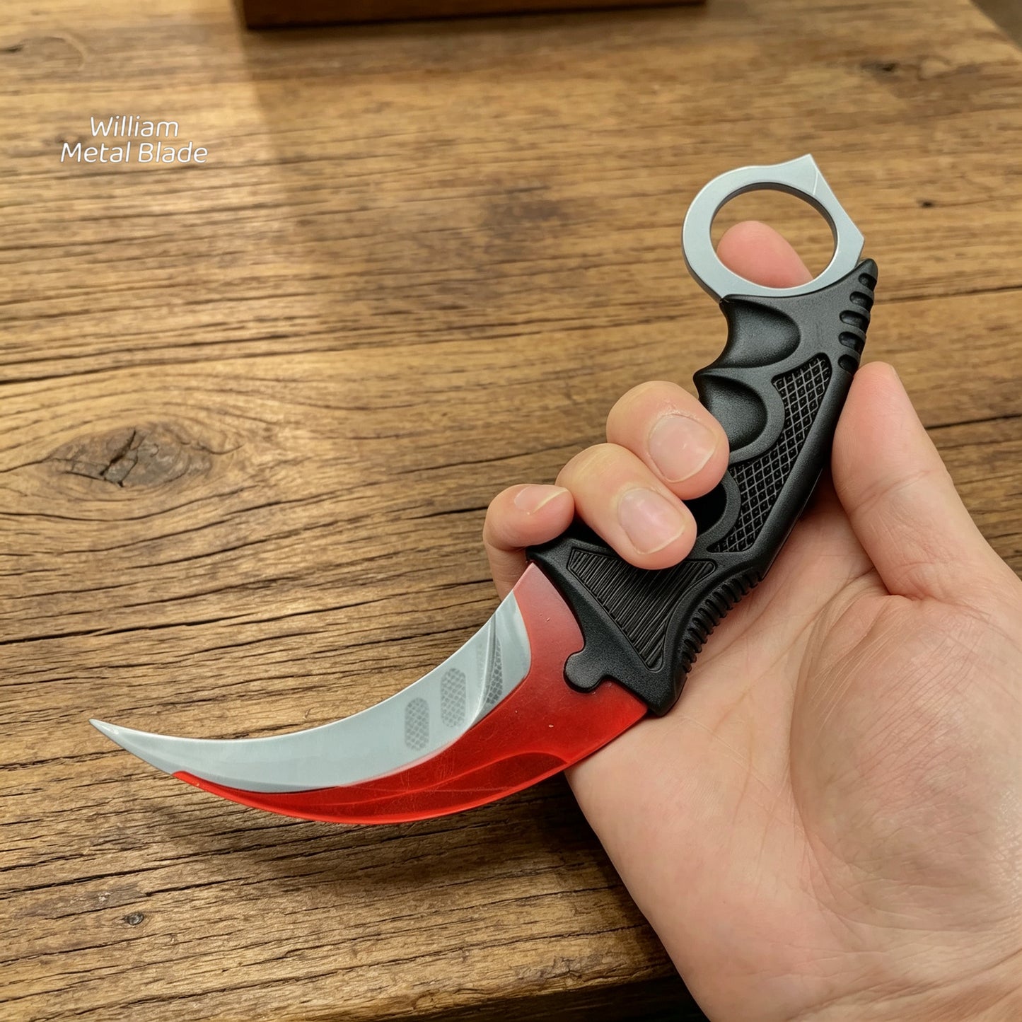 Autotronic Skin Karambit Trainer & Balisong Knife Gift Case