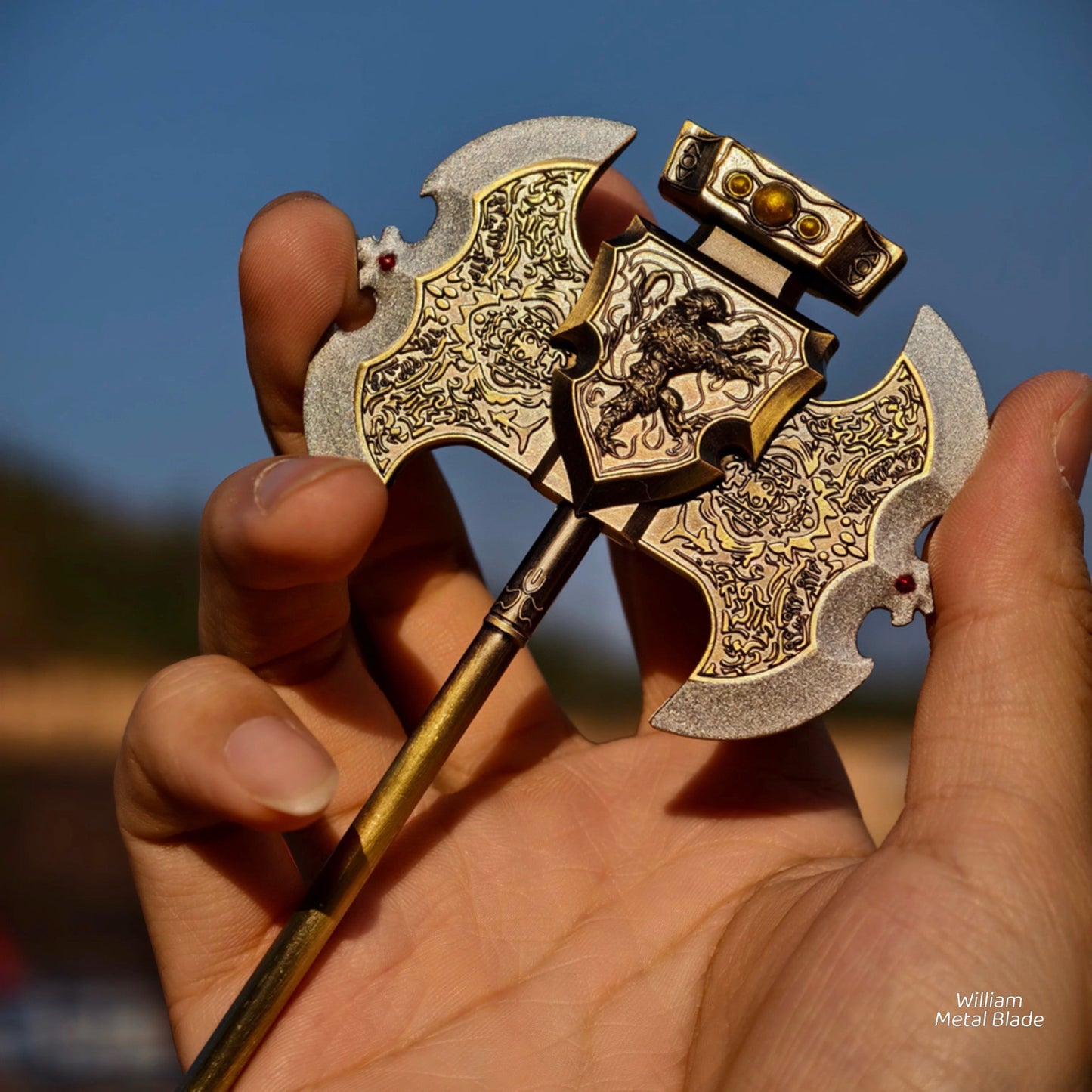 Axe of Godrick Soul Game Metal Replica