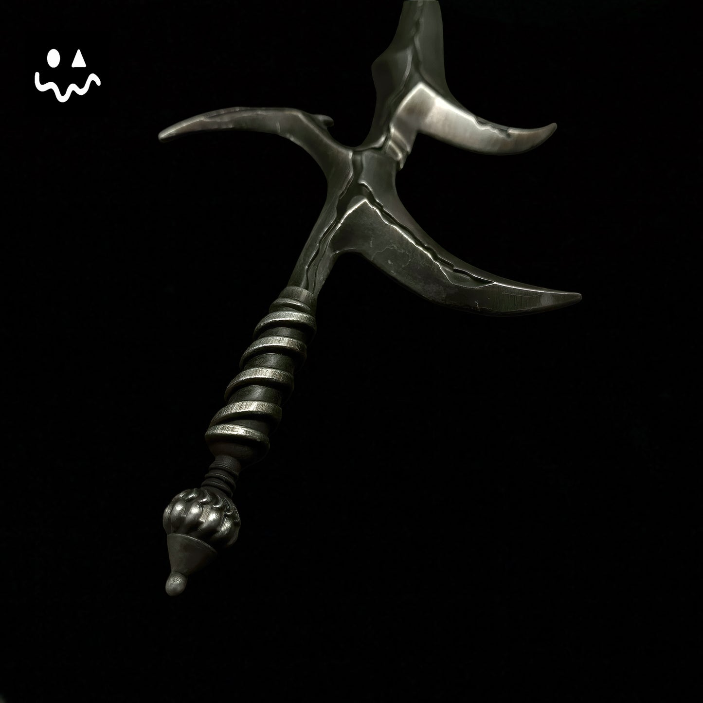 ER Black Knife Metal Miniature For Display