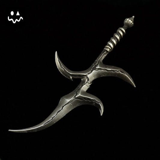 ER Black Knife Metal Miniature For Display