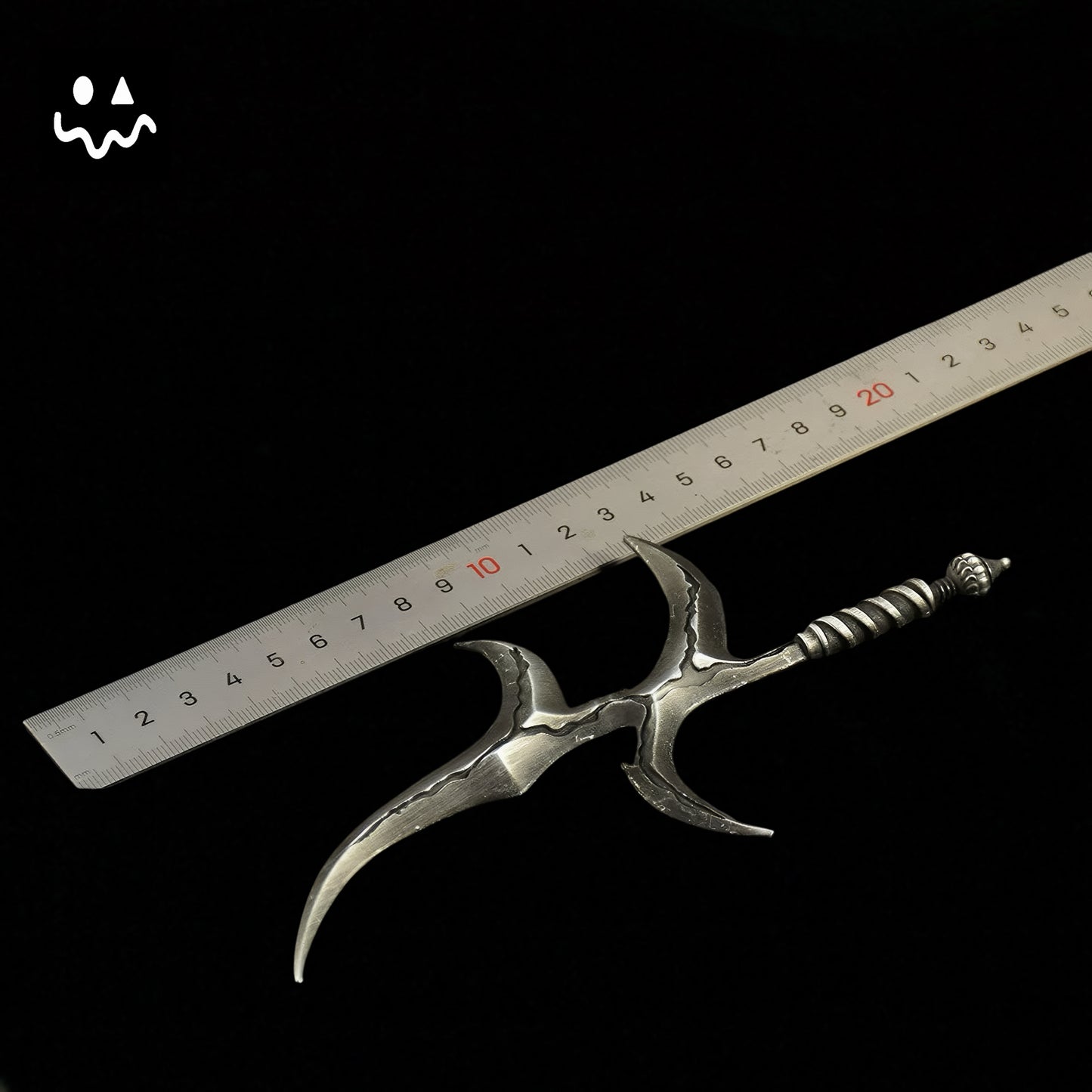 ER Black Knife Metal Miniature For Display