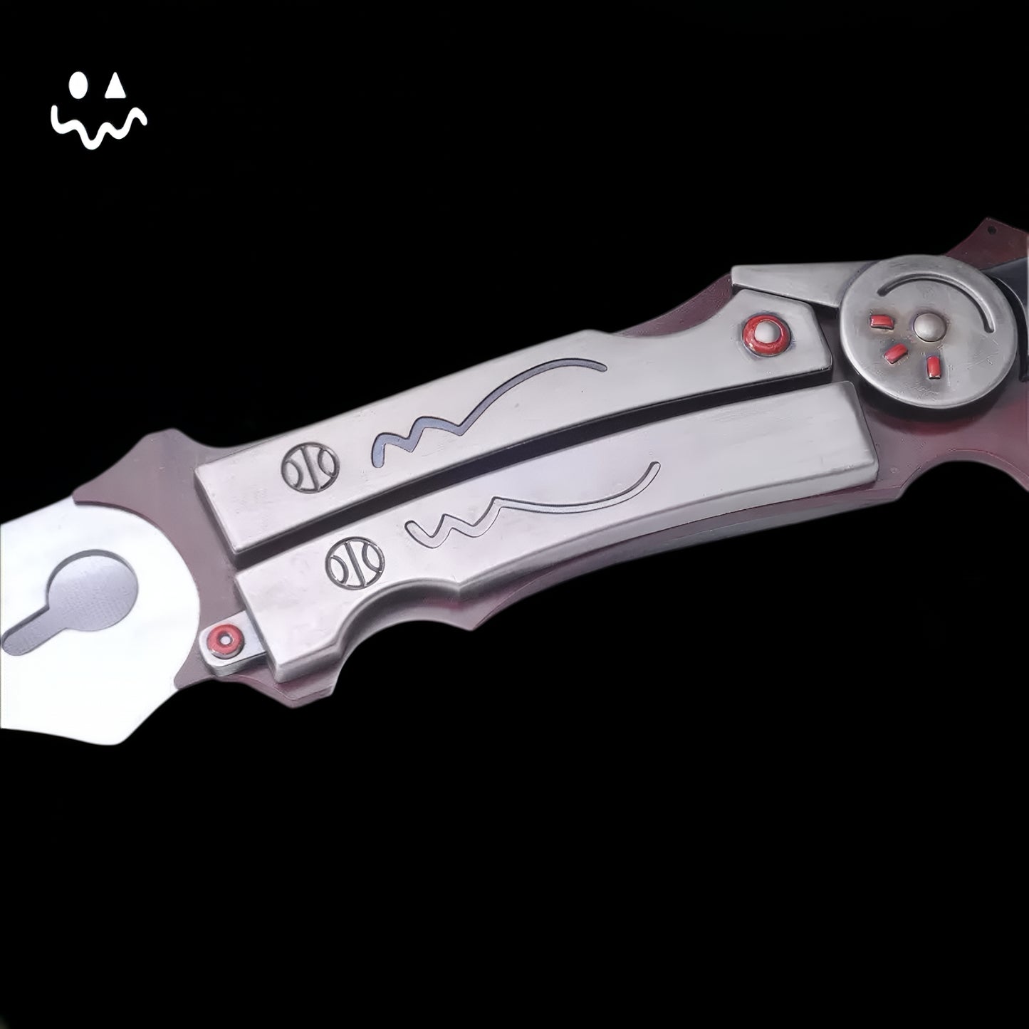 Blazefire Saber Lightning Gunblade IRL Steel Replica