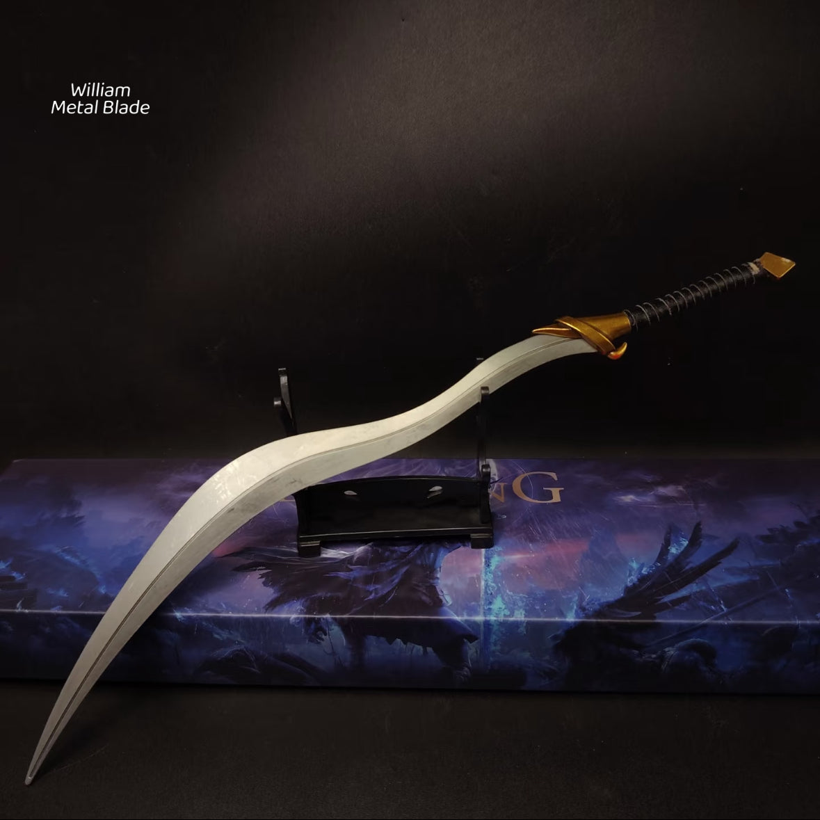 Elden Ring Bloodhound's Fang Metal Mini Replica