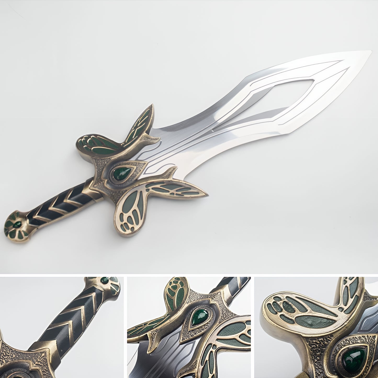 Butterfly Sword Life-size Cosplay Prop Metal Replica