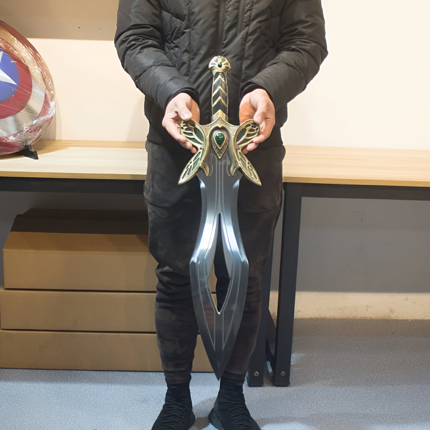 Butterfly Sword Life-size Cosplay Prop Metal Replica