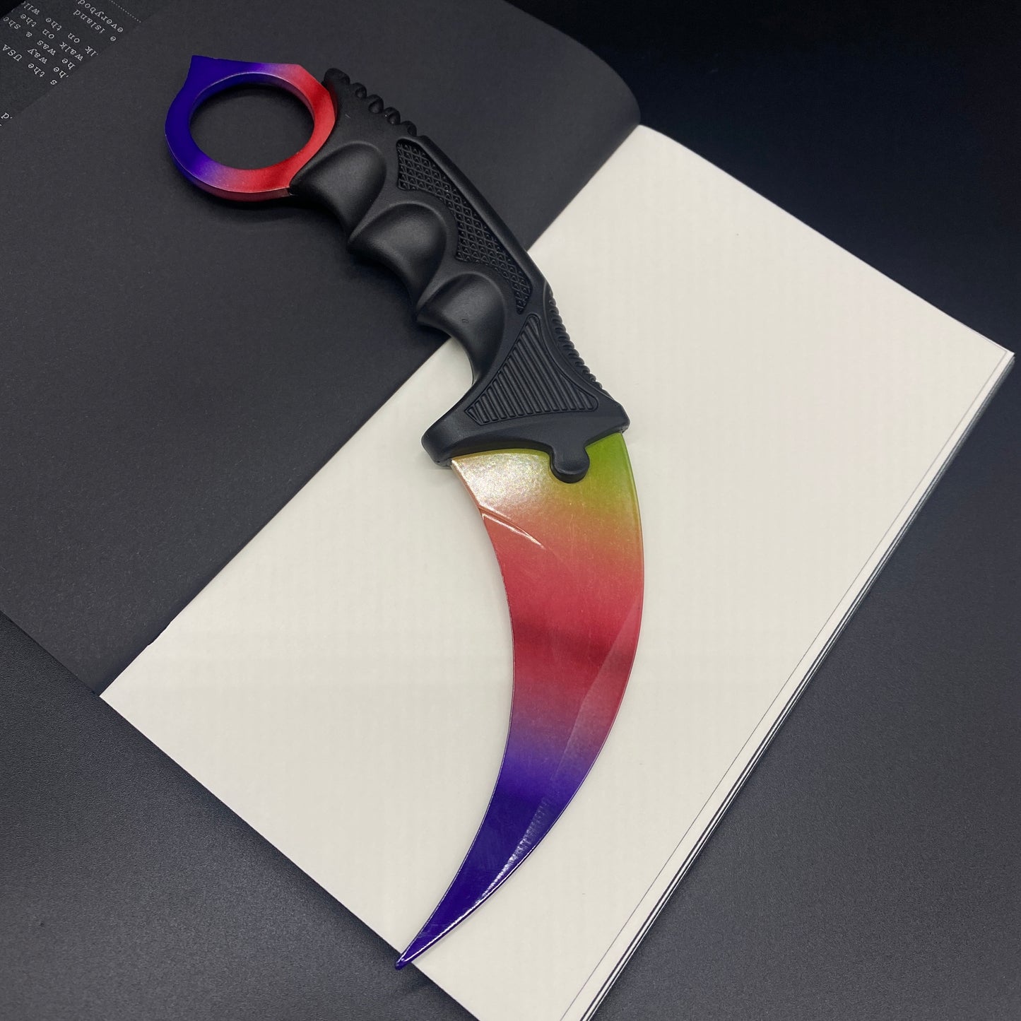 GO Gamma Case Skin Loot Box Fade Skin Karambit Knife Trainer