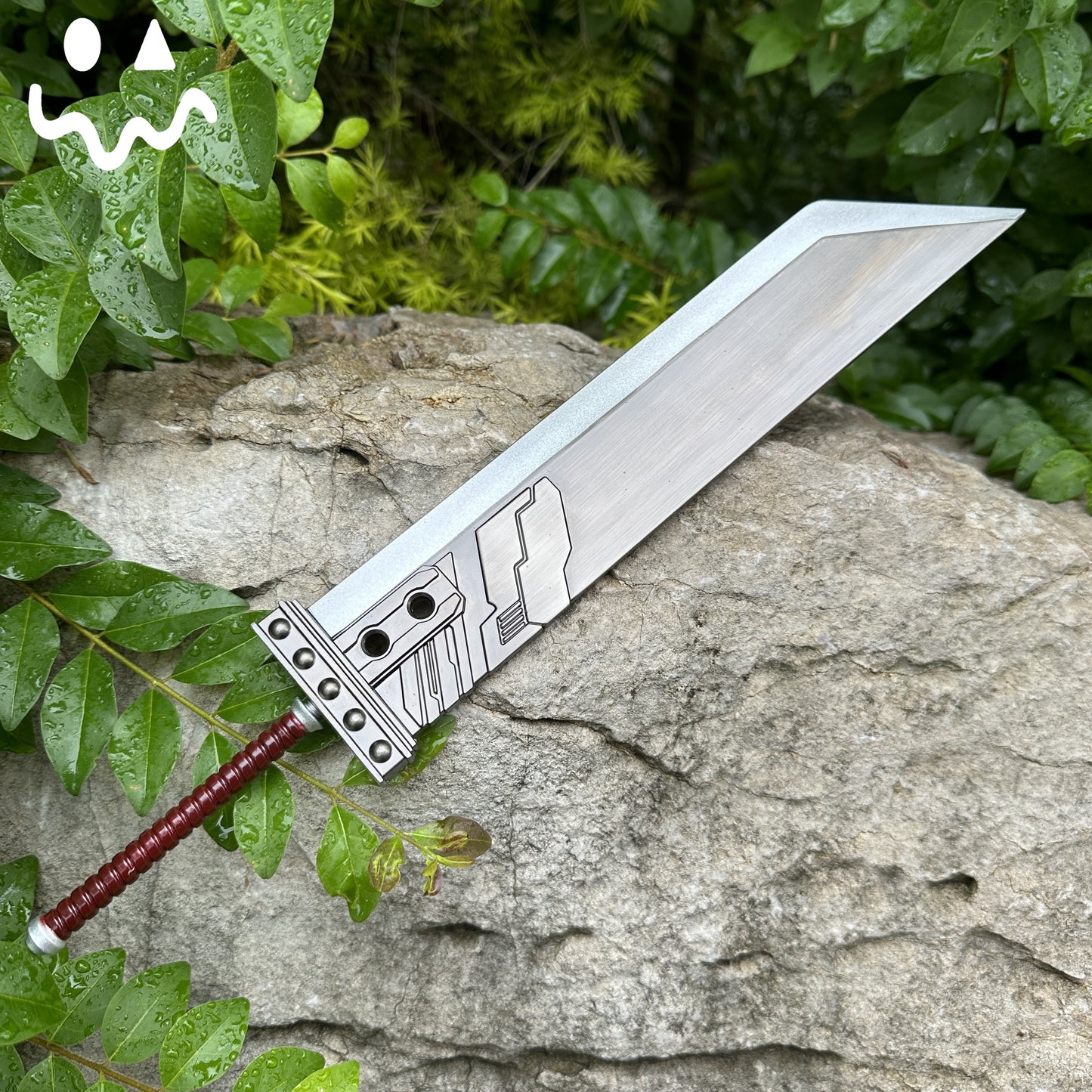 35CM/13.7" Cloud's Buster Sword Metal Replica