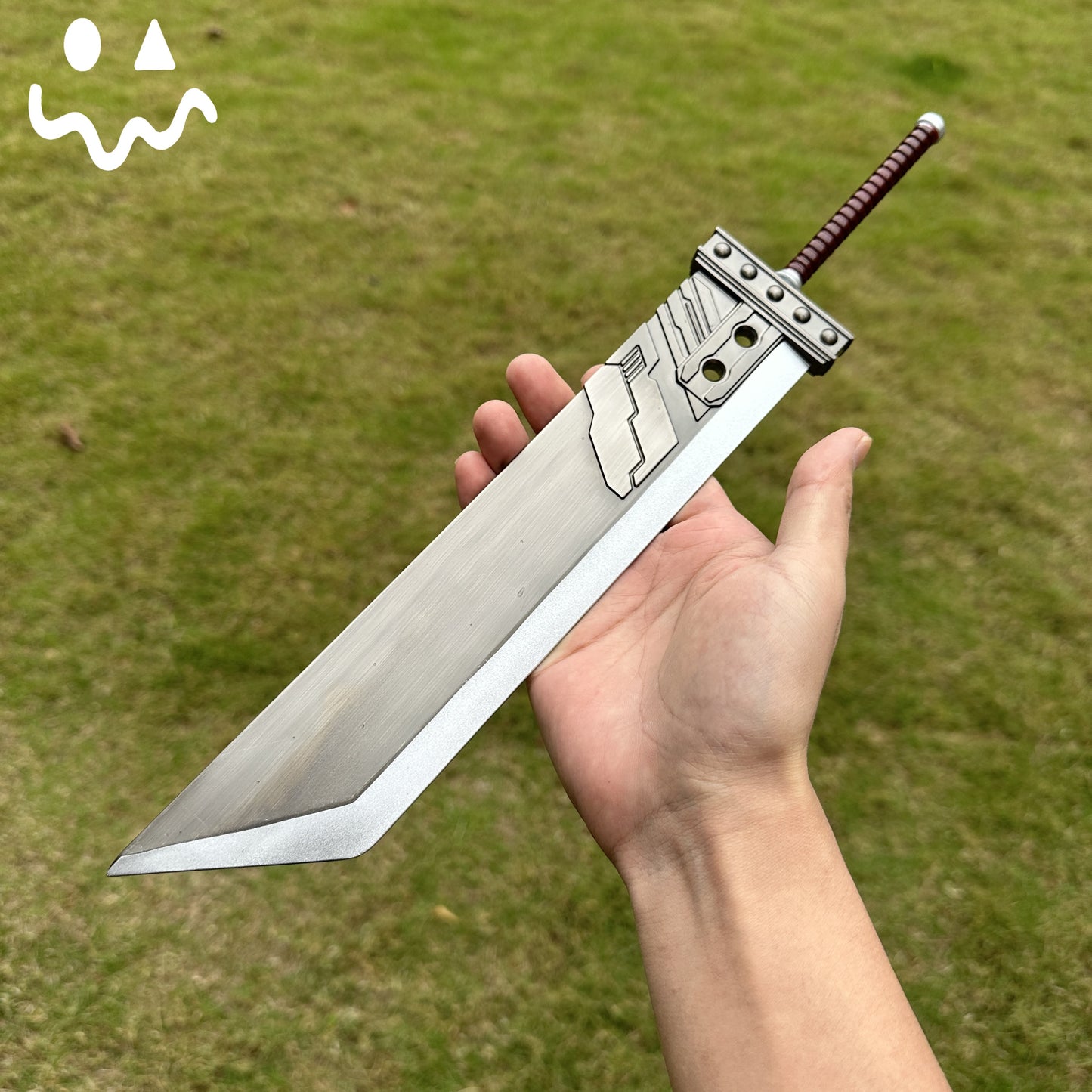 35CM/13.7" Cloud's Buster Sword Metal Replica