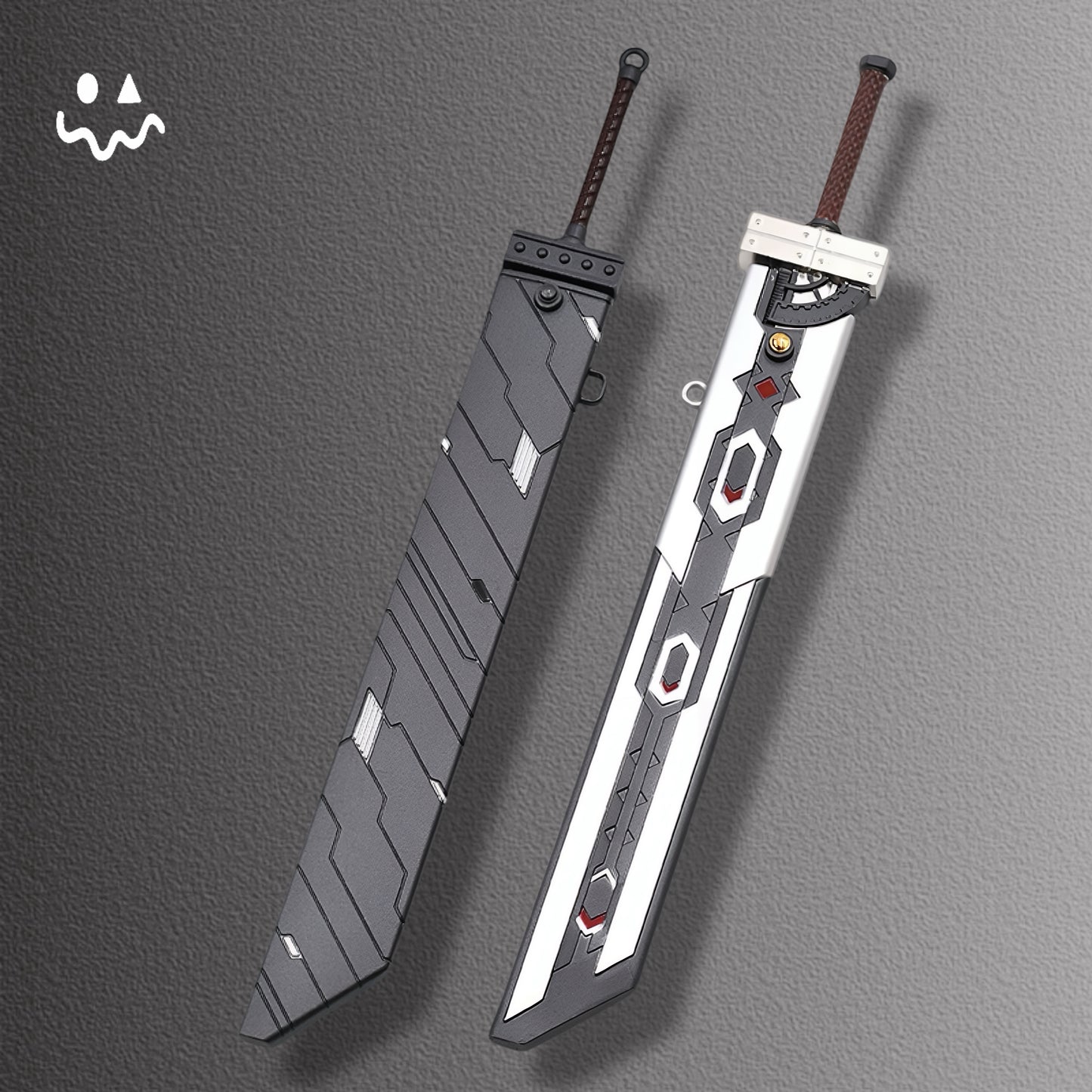 17CM/6.7" Cloud's Buster Sword Metal Replica