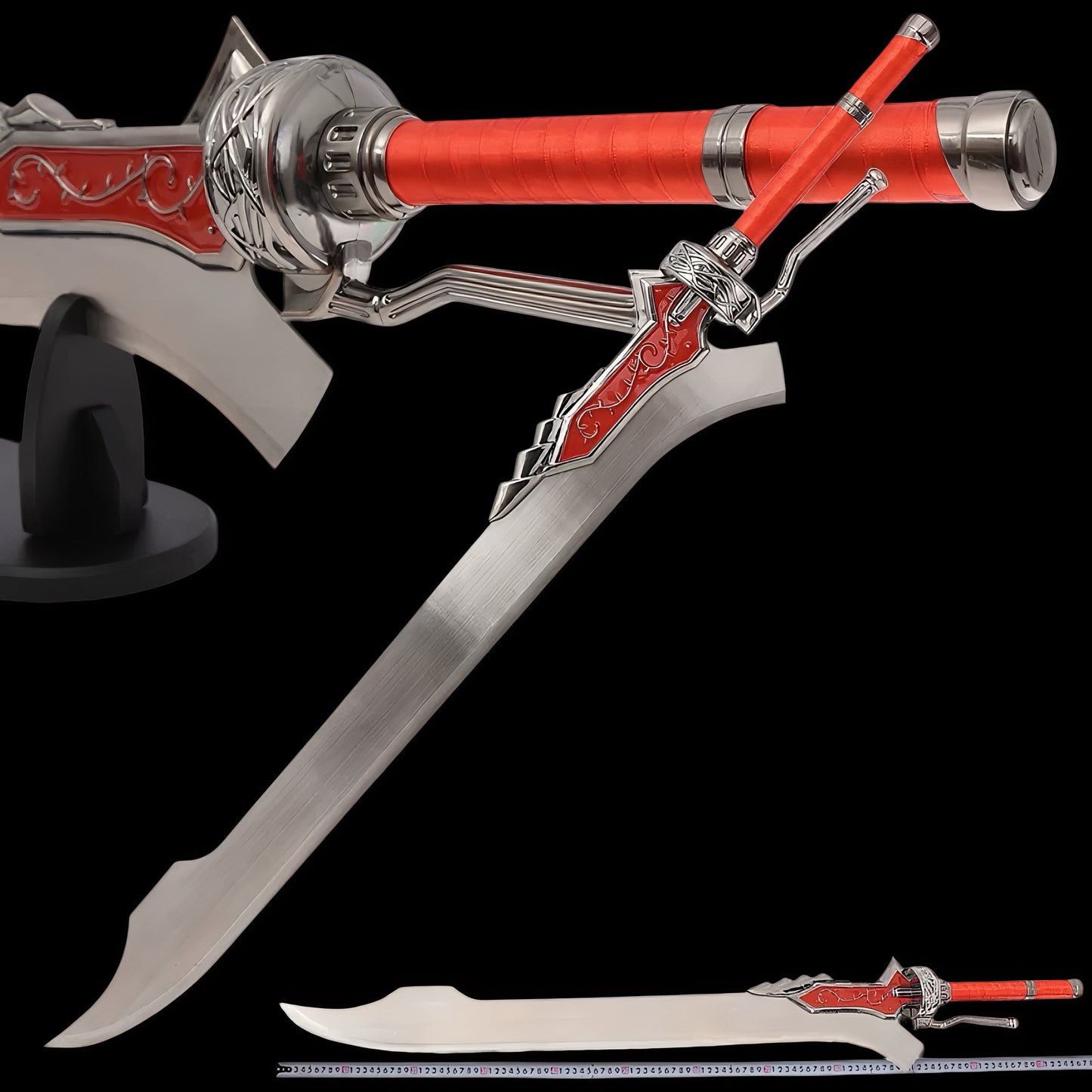 DMC Cosplay Prop Nero Red Queen Sword Metal Replica 125CM/49.2"