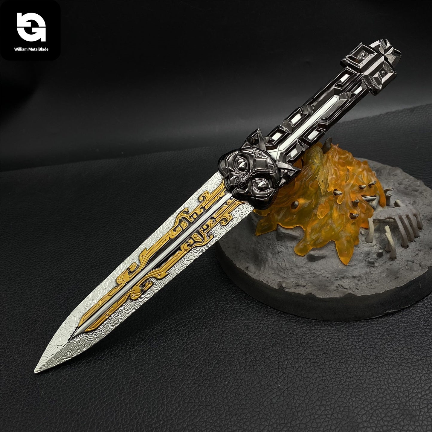 High quality Delta Force Data Throwing Knife Metal Replica