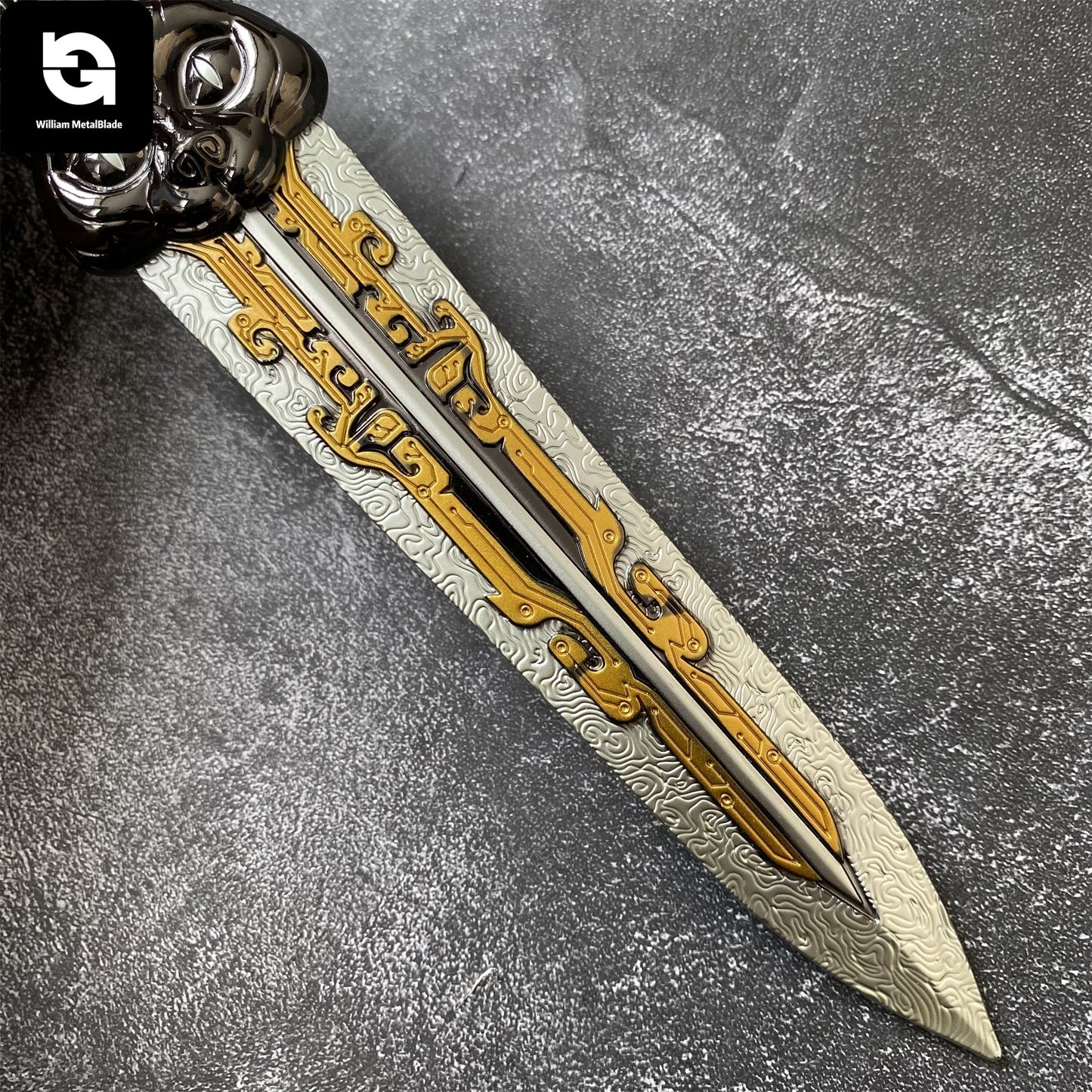 High quality Delta Force Data Throwing Knife Metal Replica