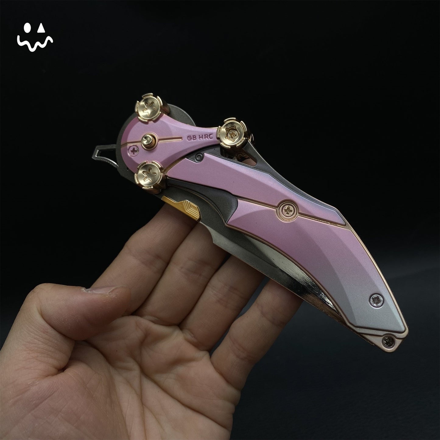 Delta Blade Of Mercy Folding Knife Blunt Blade Metal Replica