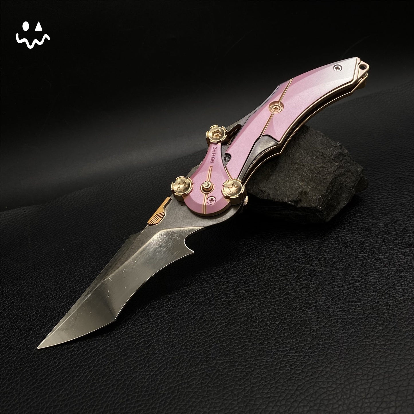Delta Blade Of Mercy Folding Knife Blunt Blade Metal Replica