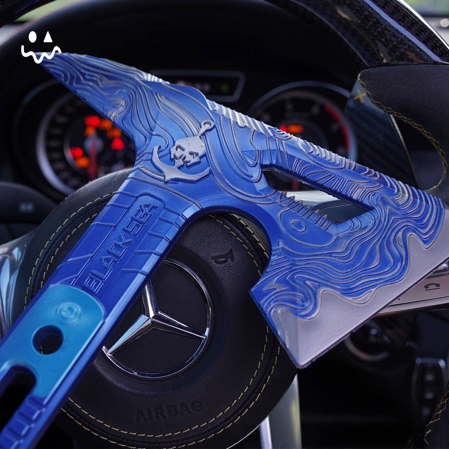 Delta Force 60CM/23.6" Black Sea Tactical Axe PU Replica